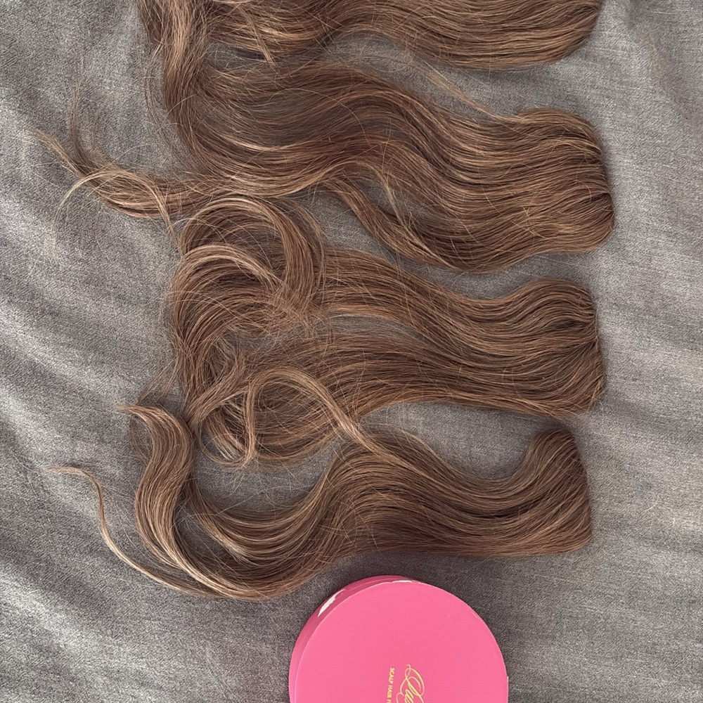 Luxy scalp fill in Extensions in Brown